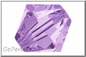 Preciosa� Bicone, 4mm, violet, trans., 50 Stk.