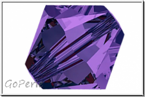 Preciosa� Bicone, 4mm, tanzanite, deep, trans., 50 Stk.