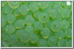 Preciosa� Bicone, 4mm, chrysolite, opal, 50 Stk.