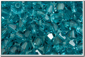 Preciosa� Bicone, 4mm, indicolite, trans., 50 Stk.