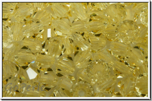 Preciosa� Bicone, 4mm, jonquil, trans., 50 Stk.