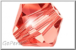 Preciosa� Bicone, 4mm, padparadscha, trans., 50 Stk.