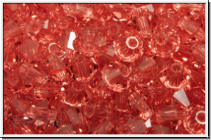 Preciosa� Bicone, 4mm, padparadscha, trans., 50 Stk.