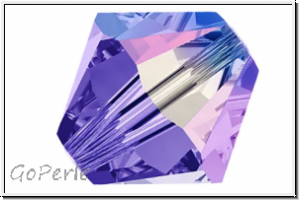 Preciosa� Bicone, 4mm, tanzanite, trans., AB, 50 Stk.