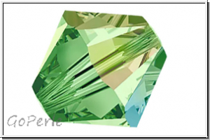 Preciosa� Bicone, 4mm, peridot, trans., AB, 50 Stk.