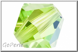 Preciosa� Bicone, 4mm, limecicle, trans., AB, 50 Stk.
