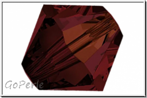 Preciosa� Bicone, 4mm, garnet, trans., AB, 50 Stk.