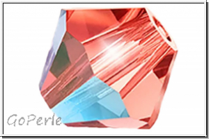 Preciosa� Bicone, 4mm, padparadscha, trans., AB, 50 Stk.