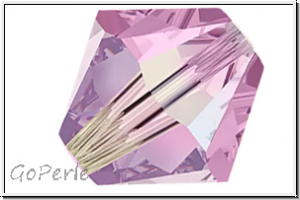 Preciosa� Bicone, 4mm, amethyst, lt., trans., AB2x, 50 Stk.