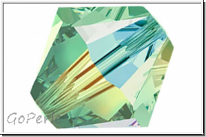 Preciosa� Bicone, 4mm, chrysolite, trans., AB2x, 50 Stk.