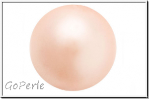 PRECIOSA� Round Pearls MAXIMA, 4mm, peach - pearl effect, 25 Stk.