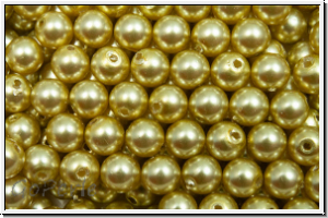 PRECIOSA� Round Pearls MAXIMA, 4mm, vanilla - pearl effect, 25 Stk.