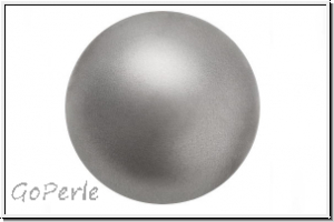 PRECIOSA� Round Pearls MAXIMA, 4mm, grey, dk. - pearl effect, 25 Stk.