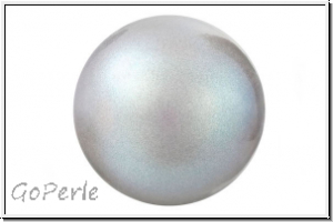 PRECIOSA� Round Pearls MAXIMA, 4mm, grey - pearlescent, 25 Stk.