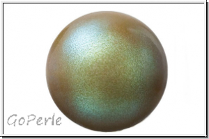PRECIOSA� Round Pearls MAXIMA, 4mm, khaki - pearlescent, 25 Stk.