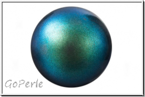 PRECIOSA� Round Pearls MAXIMA, 4mm, green, peacock - pearlescent, 25 Stk.