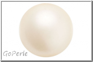 PRECIOSA� Round Pearls MAXIMA, 6mm, cream - pearl effect, 10 Stk.