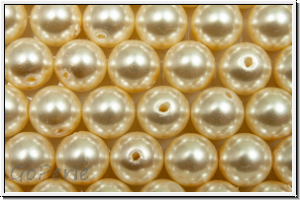 PRECIOSA� Round Pearls MAXIMA, 6mm, creamrose, lt. - pearl effect, 10 Stk.
