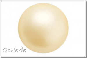 PRECIOSA� Round Pearls MAXIMA, 6mm, vanilla - pearl effect, 10 Stk.