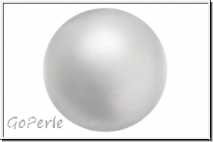 PRECIOSA� Round Pearls MAXIMA, 6mm, grey, lt. - pearl effect, 10 Stk.