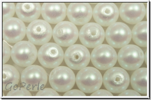 PRECIOSA� Round Pearls MAXIMA, 6mm, white - pearlescent, 10 Stk.