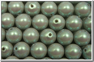 PRECIOSA� Round Pearls MAXIMA, 6mm, grey - pearlescent, 10 Stk.