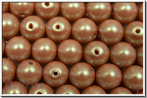 PRECIOSA� Round Pearls MAXIMA, 6mm, pink - pearlescent, 10 Stk.
