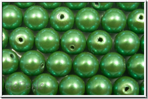 PRECIOSA� Round Pearls MAXIMA, 6mm, green - pearlescent, 10 Stk.