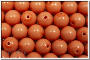 PRECIOSA� Round Pearls MAXIMA, 6mm, rose, salmon - crystal, 10 Stk.