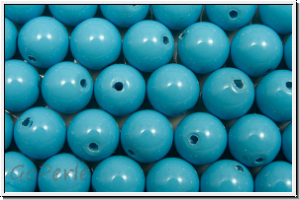 PRECIOSA� Round Pearls MAXIMA, 6mm, blue, aqua - crystal, 10 Stk.