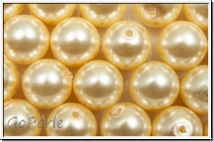 PRECIOSA� Round Pearls MAXIMA, 8mm, cream - pearl effect, 5 Stk.