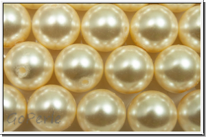 PRECIOSA� Round Pearls MAXIMA, 8mm, creamrose, lt. - pearl effect, 5 Stk.