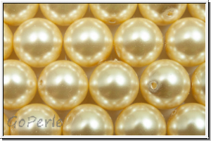 PRECIOSA� Round Pearls MAXIMA, 8mm, creamrose - pearl effect, 5 Stk.