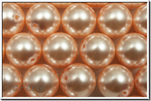 PRECIOSA� Round Pearls MAXIMA, 8mm, rosaline - pearl effect, 5 Stk.