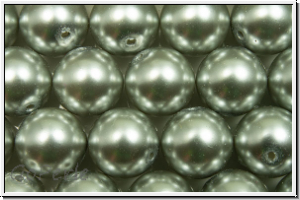 PRECIOSA� Round Pearls MAXIMA, 8mm, grey, lt. - pearl effect, 5 Stk.