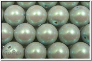 PRECIOSA� Round Pearls MAXIMA, 8mm, grey - pearlescent, 5 Stk.