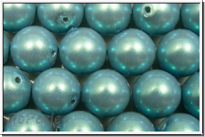 PRECIOSA� Round Pearls MAXIMA, 8mm, blue - pearlescent, 5 Stk.
