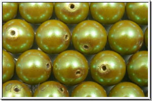 PRECIOSA� Round Pearls MAXIMA, 8mm, khaki - pearlescent, 5 Stk.