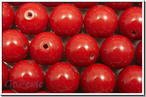 PRECIOSA� Round Pearls MAXIMA, 8mm, cranberry - crystal, 5 Stk.