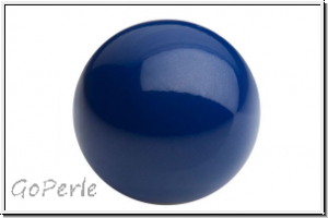 PRECIOSA� Round Pearls MAXIMA, 8mm, blue, navy - crystal, 5 Stk.
