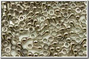 Anh�nger "Little Drop", 6,5x3mm, antiksilberfb., Metall, 25 Stk.