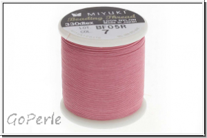 MIYUKI Beading Thread, F�delgarn, pink, 1 Spule