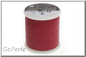 MIYUKI Beading Thread, F�delgarn, red, 1 Spule