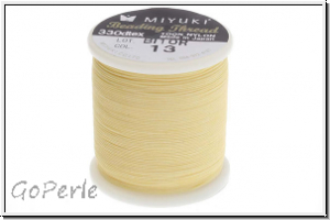 MIYUKI Beading Thread, F�delgarn, yellow, 1 Spule