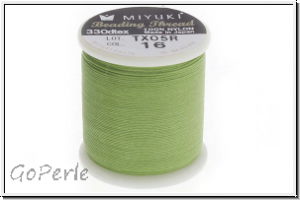 MIYUKI Beading Thread, F�delgarn, peridot, 1 Spule