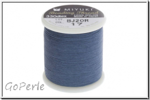 MIYUKI Beading Thread, F�delgarn, dk. blue, 1 Spule