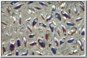 RZ-00030-95600, RIZO Perlen, crystal, trans., full AB, 10 g