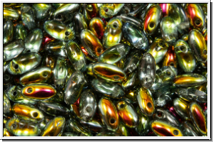 RZ-00030-28001, RIZO Perlen, crystal, trans., half marea, 10 g