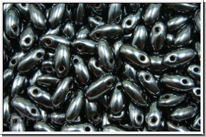 RZ-23980-14400, RIZO Perlen, hematite, met., 10 g