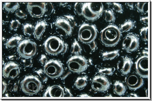 TM-03-0081, TOHO Magatamas, 3mm, hematite, met., 10g